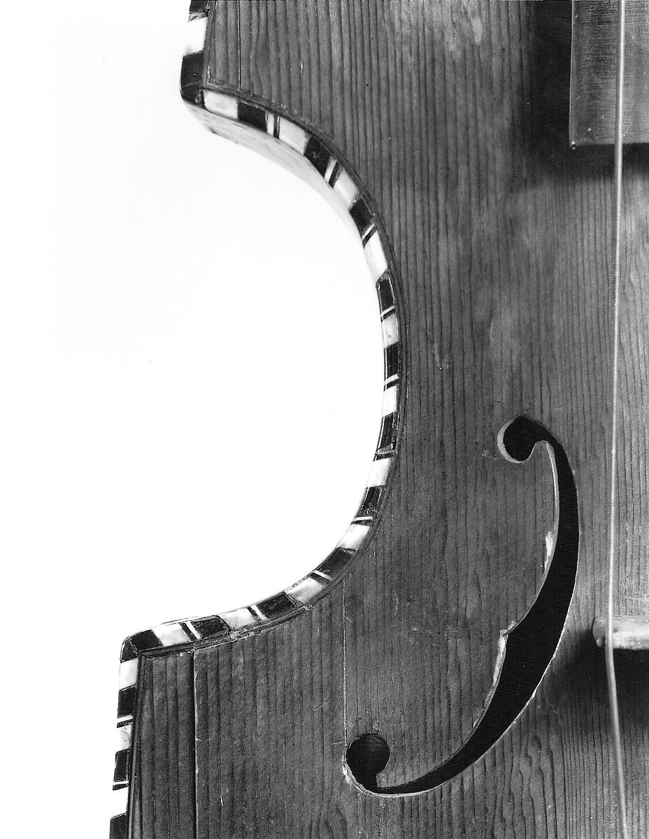 Small Tenor Viol, wood, bone, French