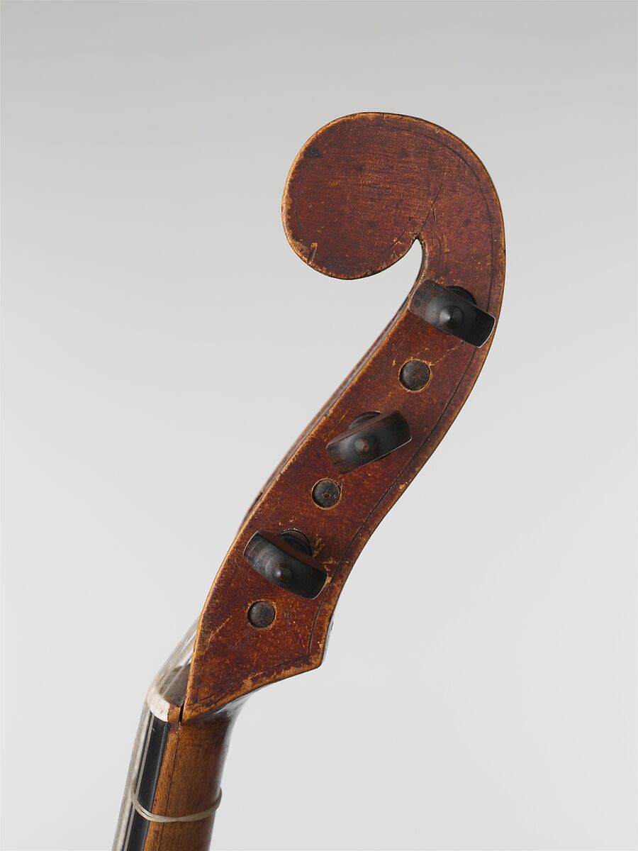 Treble Viol, Jean Ouvrard (French, Paris ca. 1720–1748 Paris), Wood, French