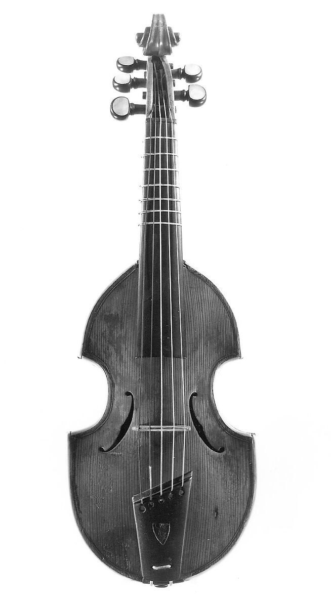 Treble Viol, Wood, German