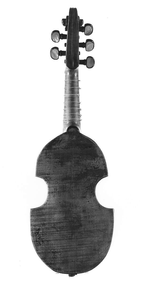 Treble Viol, Wood, German