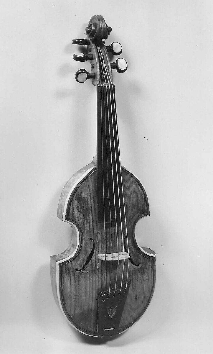 Treble Viol, Wood, German 