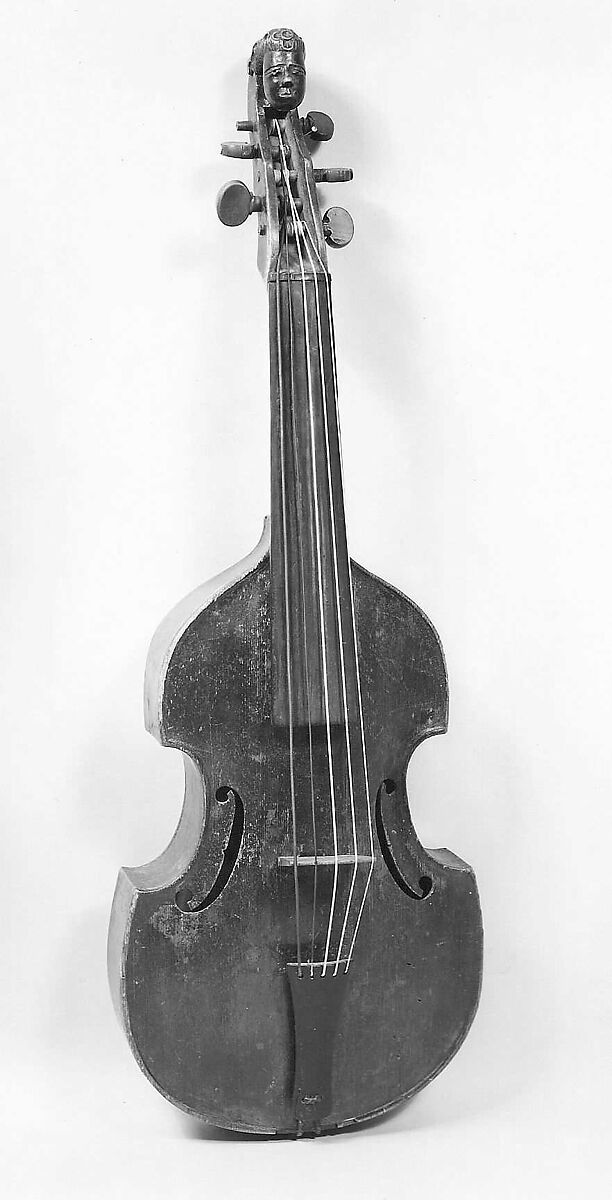 Quinton in Viol Form, Wood, French or German 