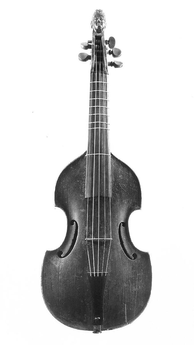 Quinton in Viol Form, Wood, French or German