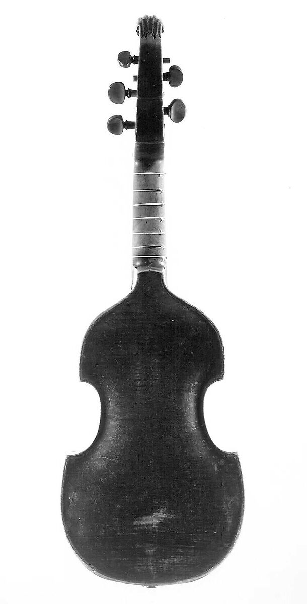 Quinton in Viol Form, Wood, French or German