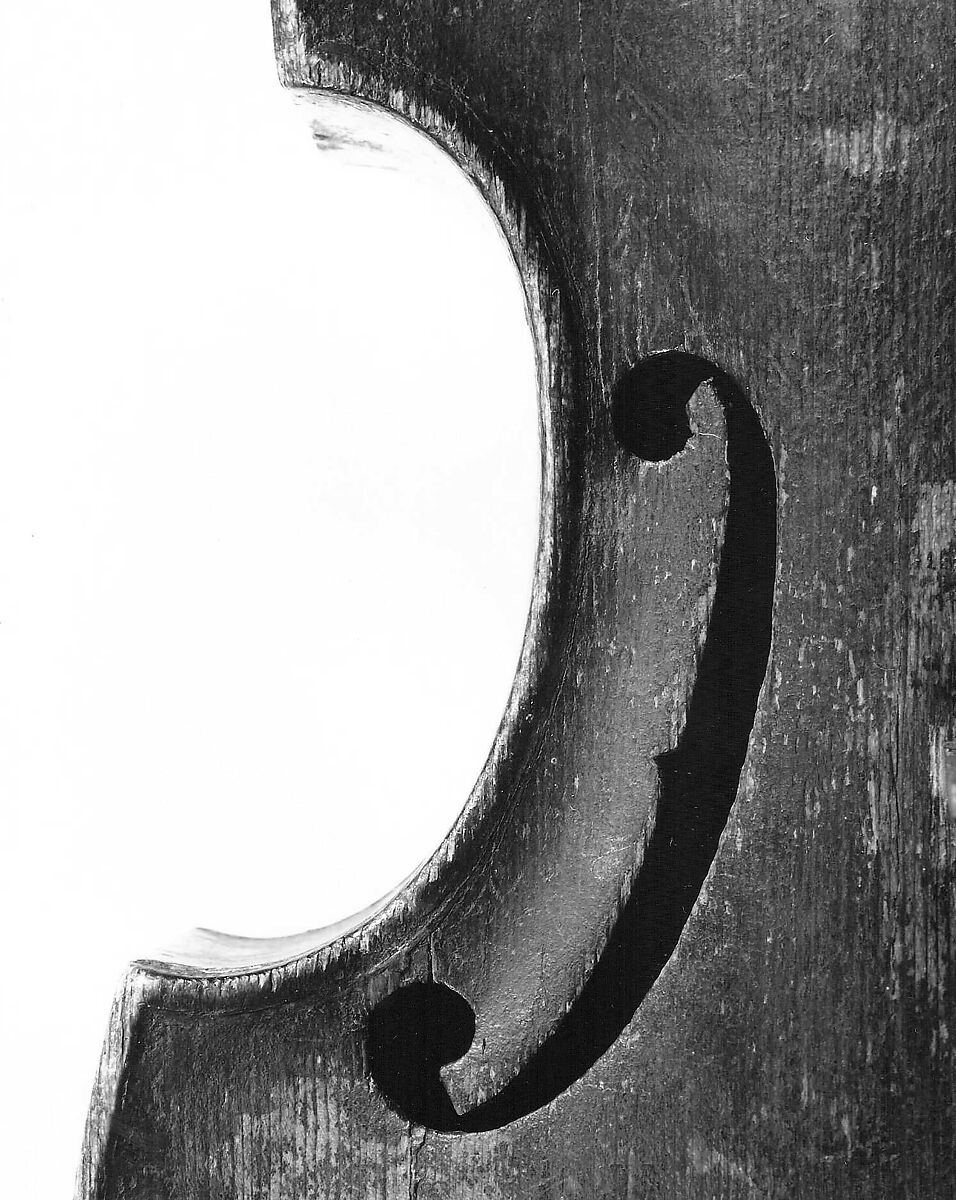 Quinton in Viol Form, Wood, French or German