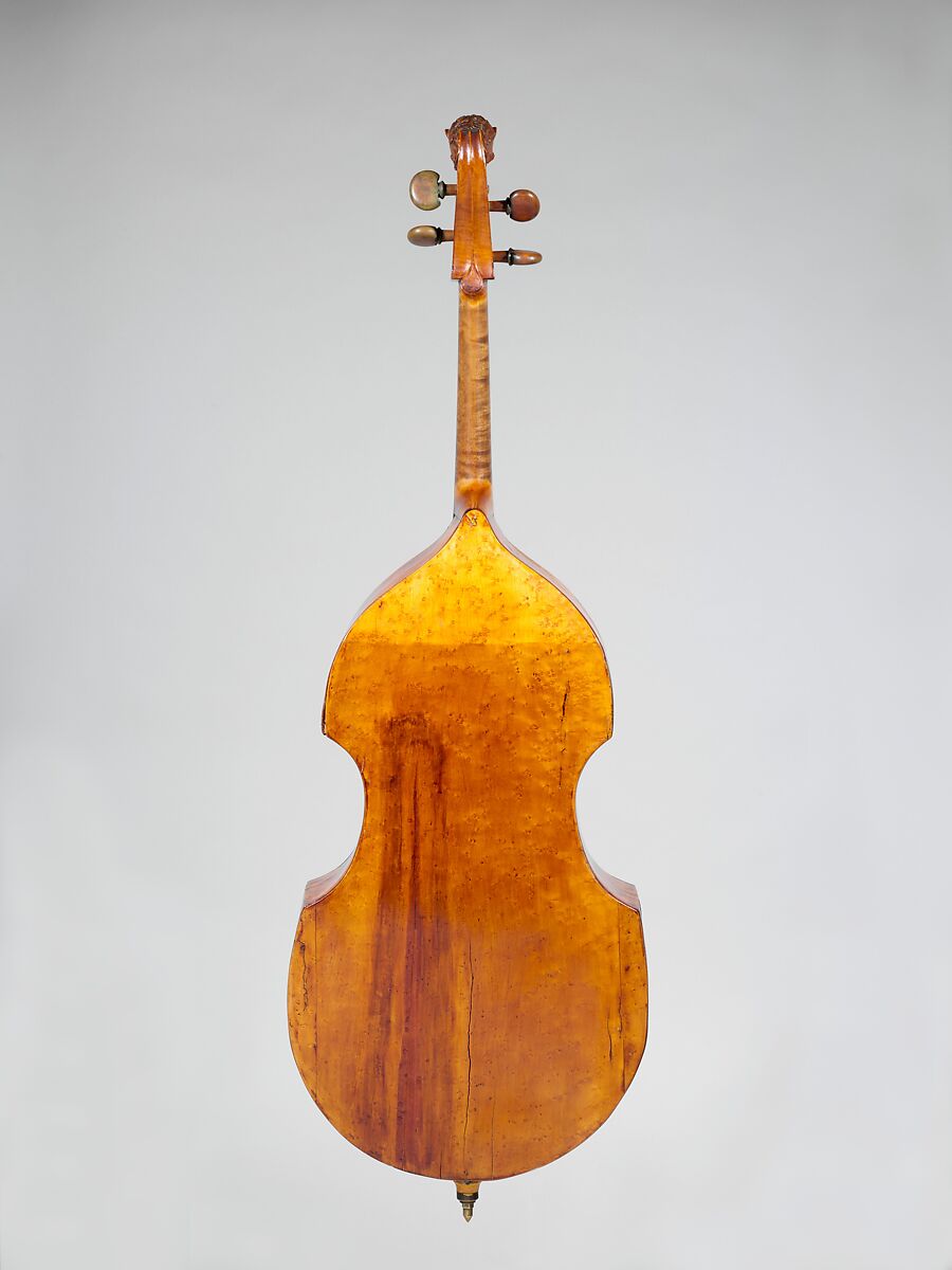 Division Viol, School of Tielke, Wood, ivory, tortoise shell, German