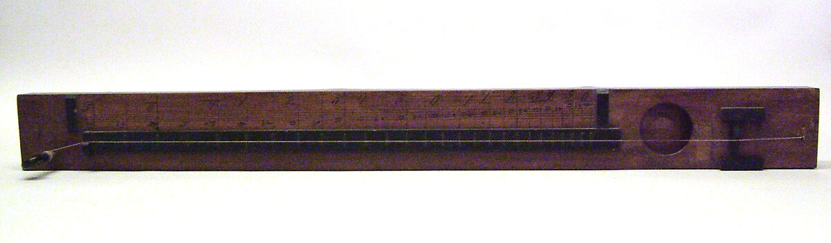 Psalmodikon, W. Harloff, Wood, metal, Norwegian (Bergen)
