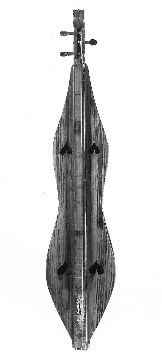 Appalachian Dulcimer, Charles Napoleon Prichard (American, 1863–1889), Wood, metal, American