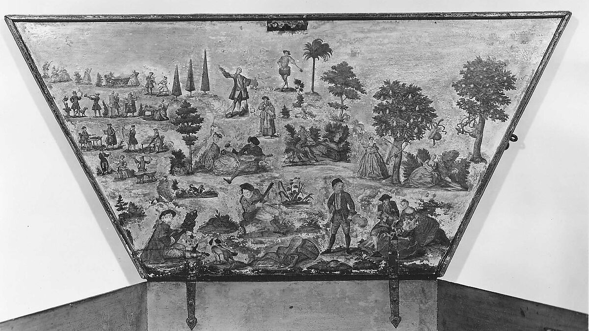 Dulcimer, Giovanni Antonio Berera (1711–1799), Wood and various materials, Italian