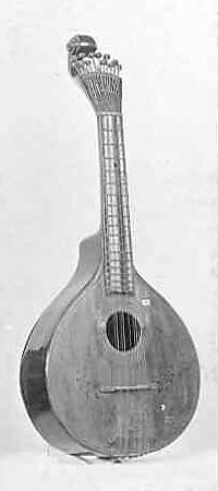 Cittern, Wood and various materials, Portuguese 