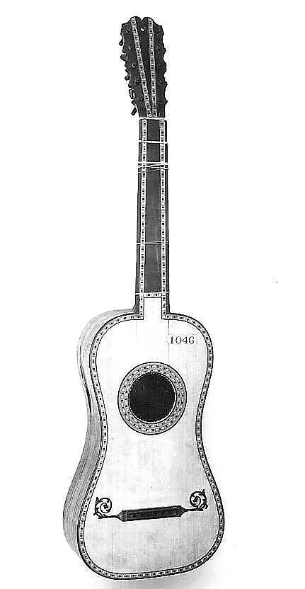 Guitar, Guillaume Joseph Lekeu (Belgian, Namur active late 18th century), Various woods, Belgian 