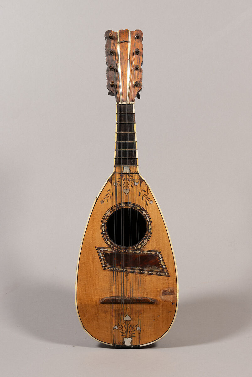 Mandoline, wood, various materials, Italian