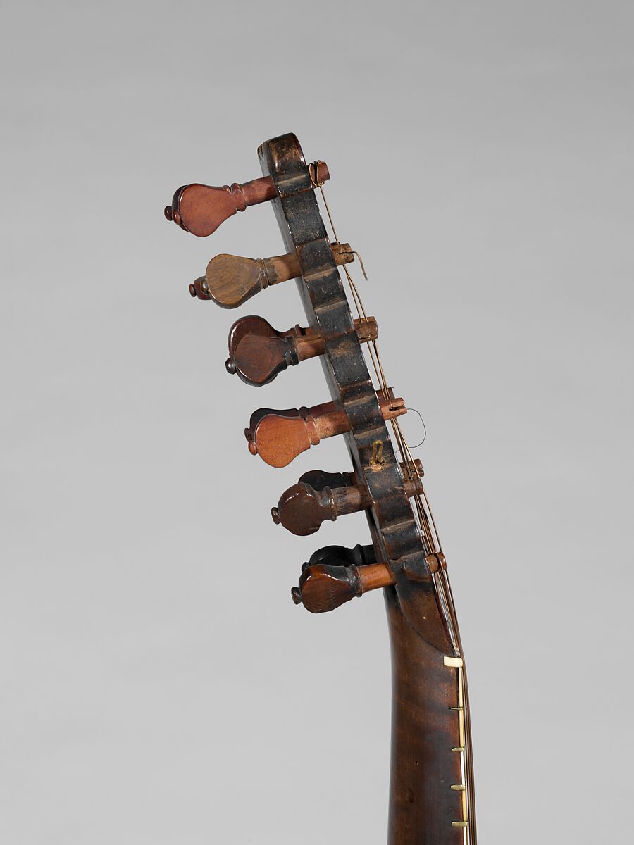 Mandolin, Christian Nonnemacker (German, active Genoa ca. 1757), Wood, various materials, Italian