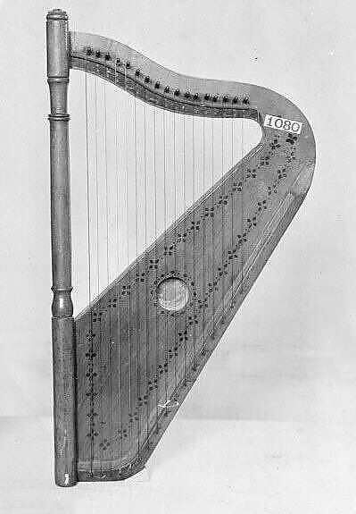 Harp Celeste, A. Shattinger, Wood, metal, American 