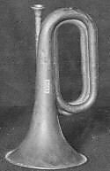Post Horn in B-flat, Brass, European 