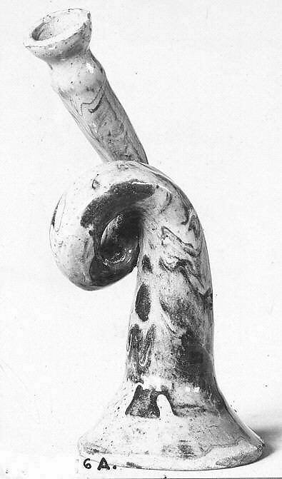 Ceramic Horn, pottery, Italian