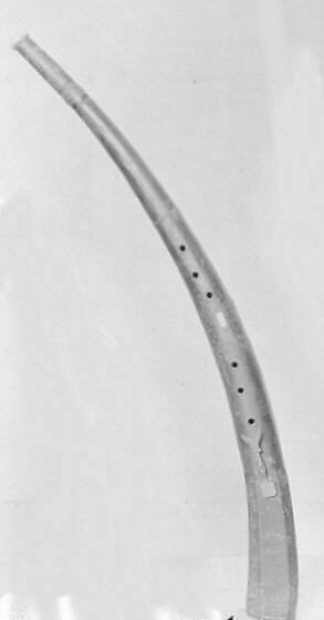 Tenor Cornetto in D, Wood, leather, metal, French