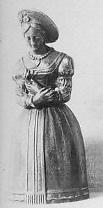 Costume Bell, metal, French