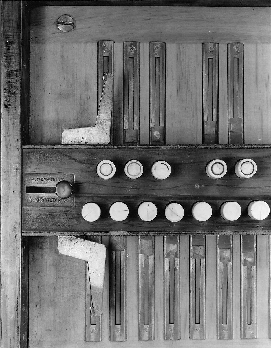 Rocking Melodeon, Abraham Prescott (American, Deerfield, New Hampshire 1789–1858 Concord, New Hampshire), Wood, various materials, American