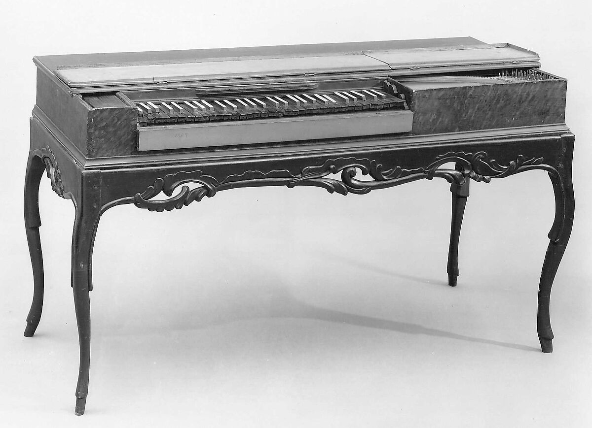 Clavichord, Johann Christoph Jesse  German, Various materials, German
