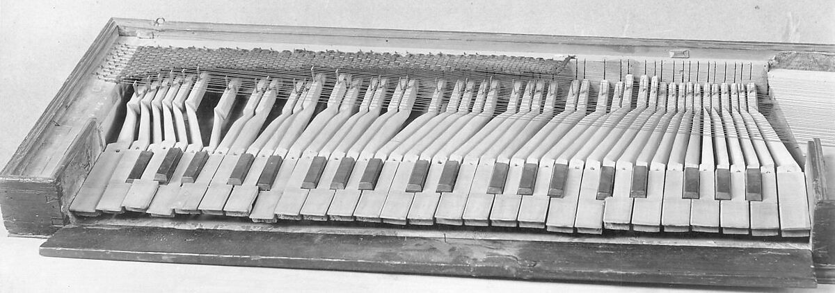 Clavichord, Attributed to Johann Adam Türig (ca. 1617–1693), Various materials, possibly German