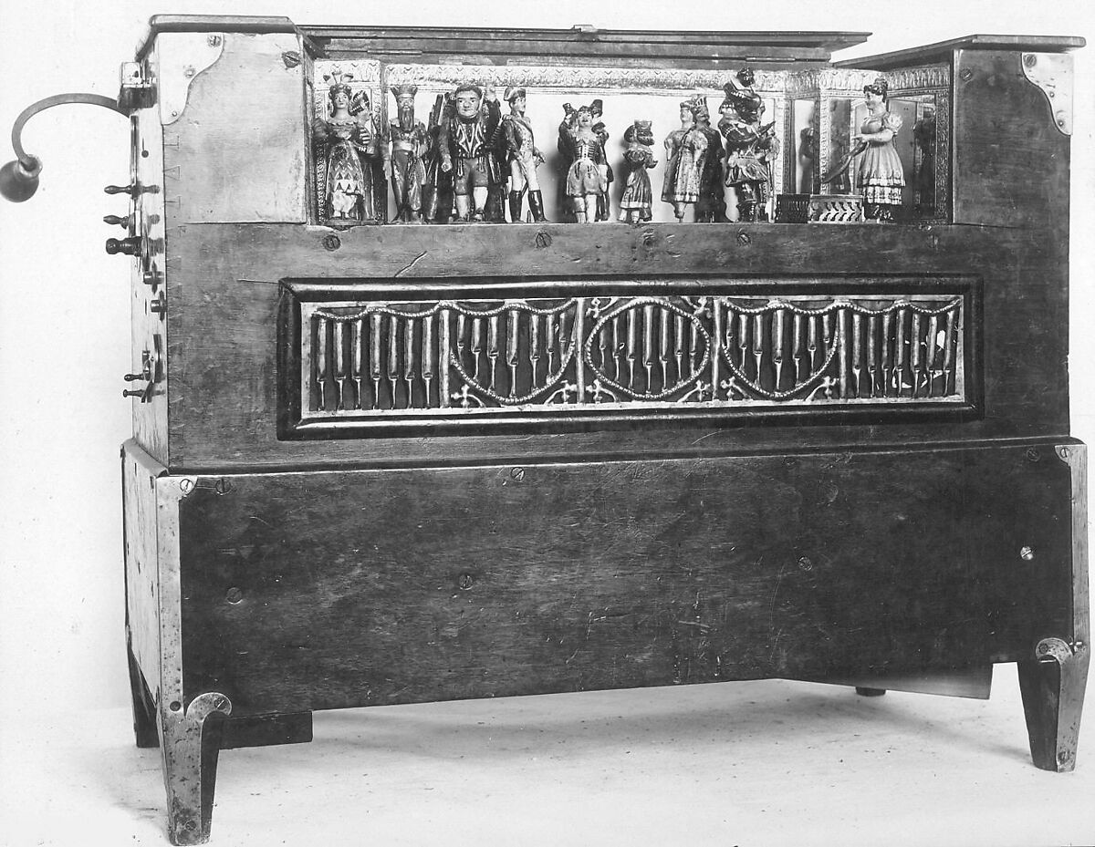 Barrel Organ, Ignaz Bruder, Wood, various materials, German