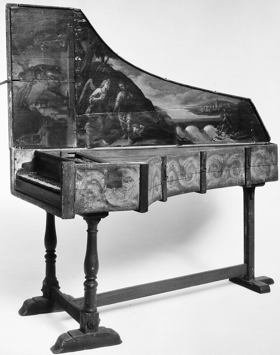 Harpsichord, Wood and various materials, Italian 