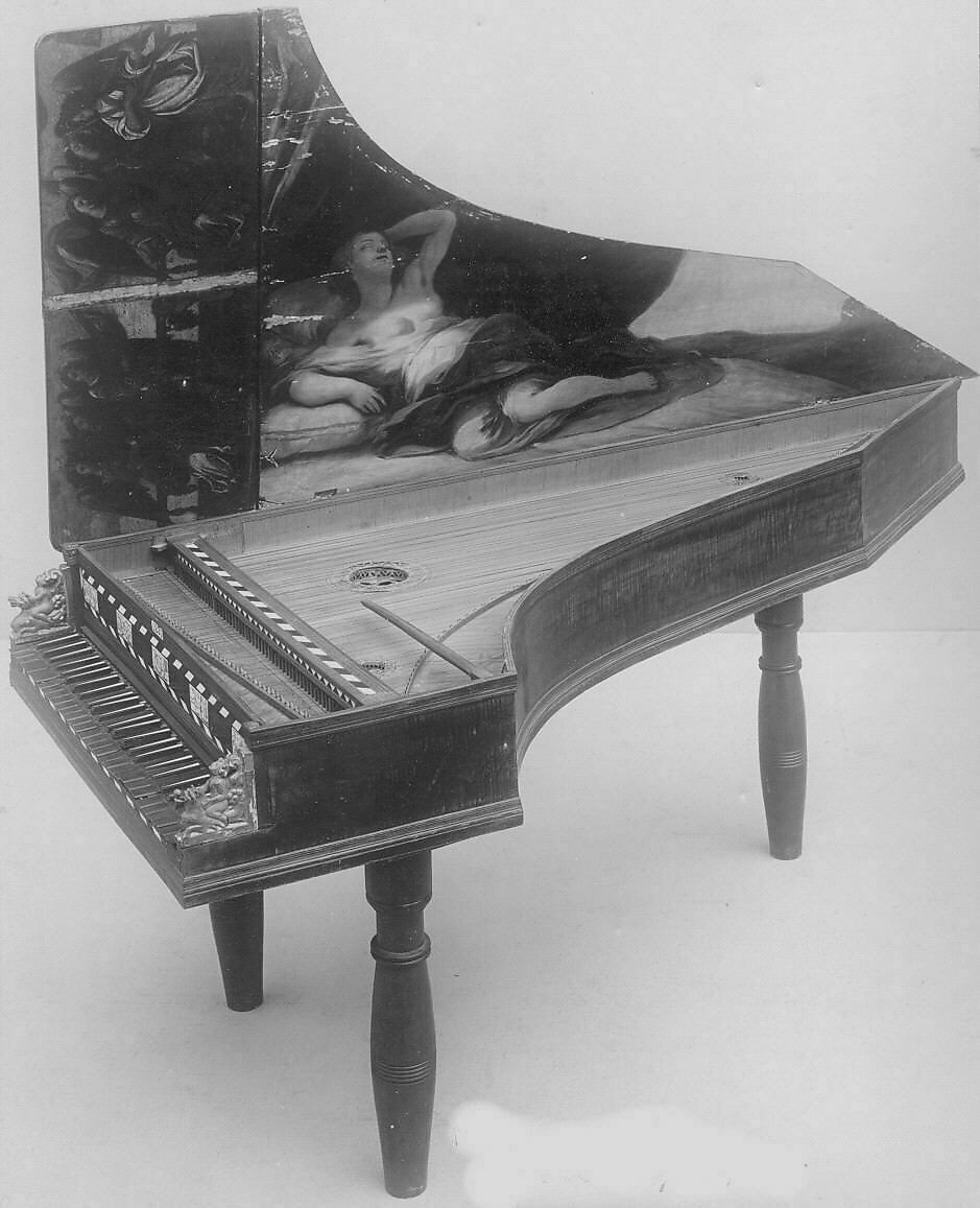 Harpsichord, wood, various materials, Italian 