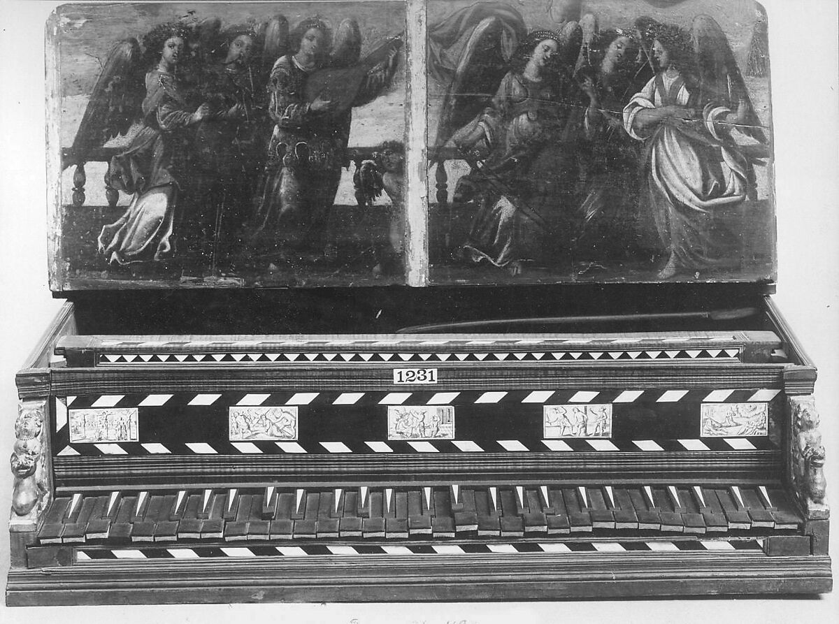 Harpsichord, wood, various materials, Italian