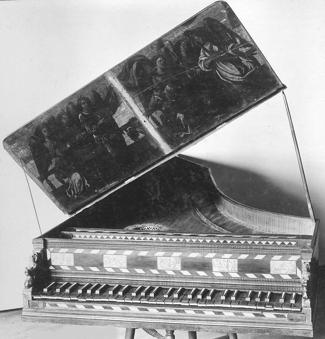 Harpsichord, wood, various materials, Italian