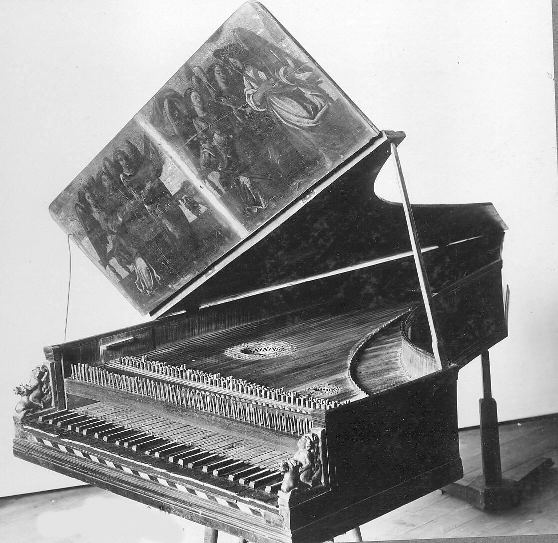 Harpsichord, wood, various materials, Italian