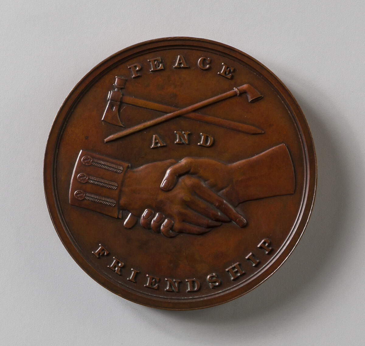 Medal of John Tyler, Bronze