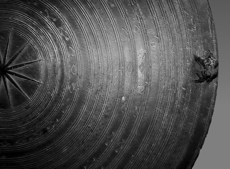 Hpà-si ("frog drum"), bronze, Thai (Karen)