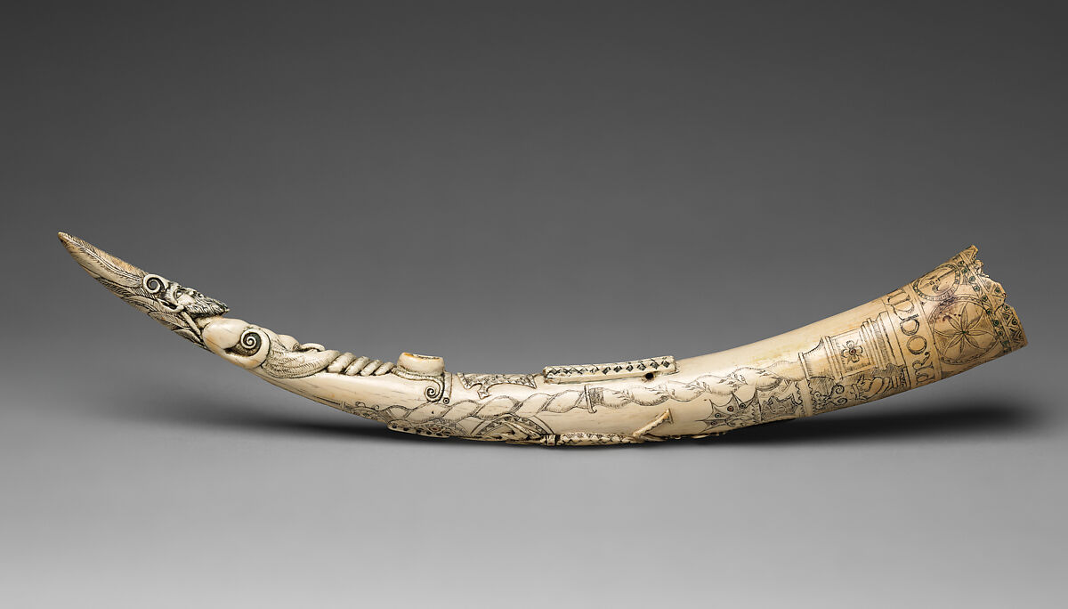 Horn, Ivory, Probably Mende people