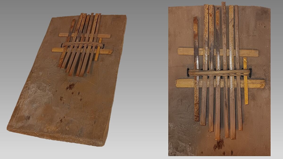 Zanze, Wood, probably Cameroonian