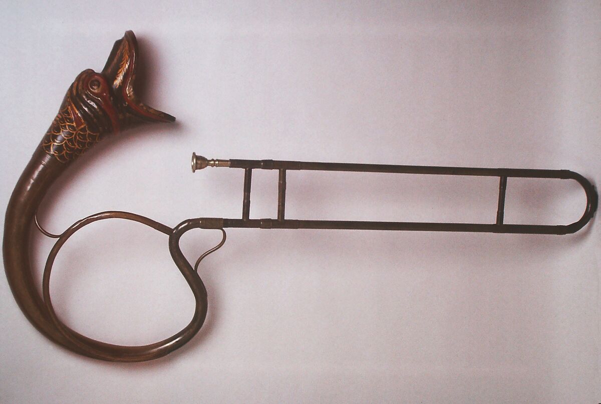 Tenor Slide Trombone in B-flat, José Ramis (Spanish, Madrid, active 1843–51), Brass, Spanish 