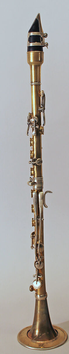 Clarinet in E-flat, C. H. Sulz, Brass, nickel-silver, Austrian