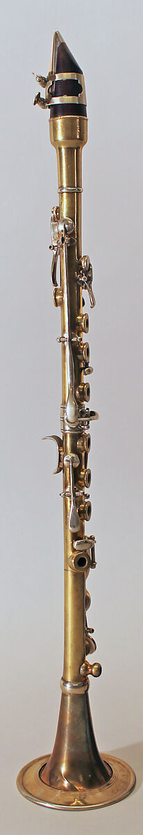Clarinet in E-flat, C. H. Sulz, Brass, nickel-silver, Austrian