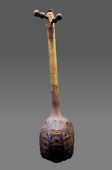 Gunibri, tortoise-shell, Moroccan