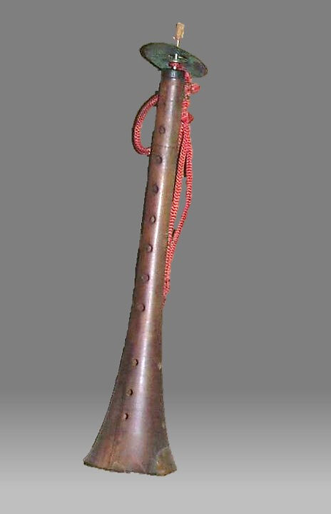 Rhaita (Al ghaita), Wood, metal, bone, Moroccan