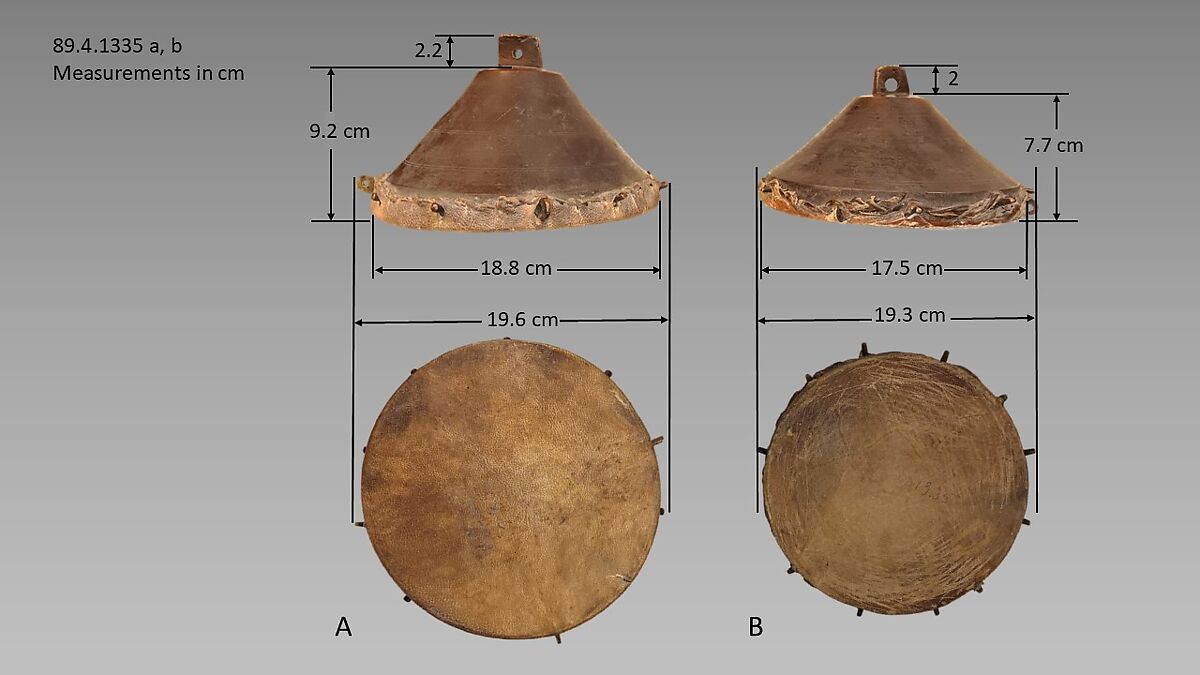 tabl-i baz, metal, hide, Turkish