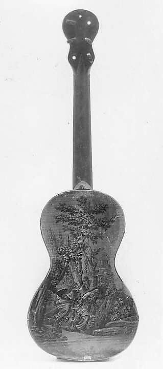 Guitar, Bernard, various materials, French 