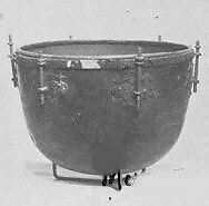 Kettledrum, various materials, German 