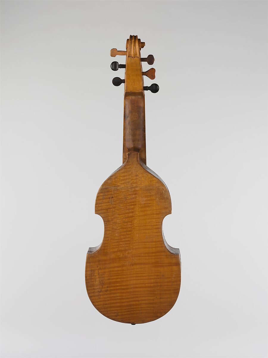 Treble Viol, Jean Villiaume, Wood, French