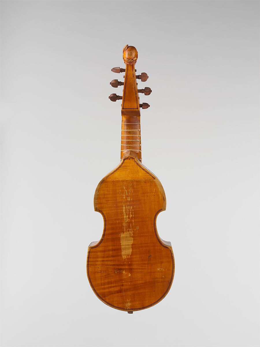 Treble Viol, Cabroly (Italian (active France), Toulouse, France, active ca. 1730–1749), Wood, French