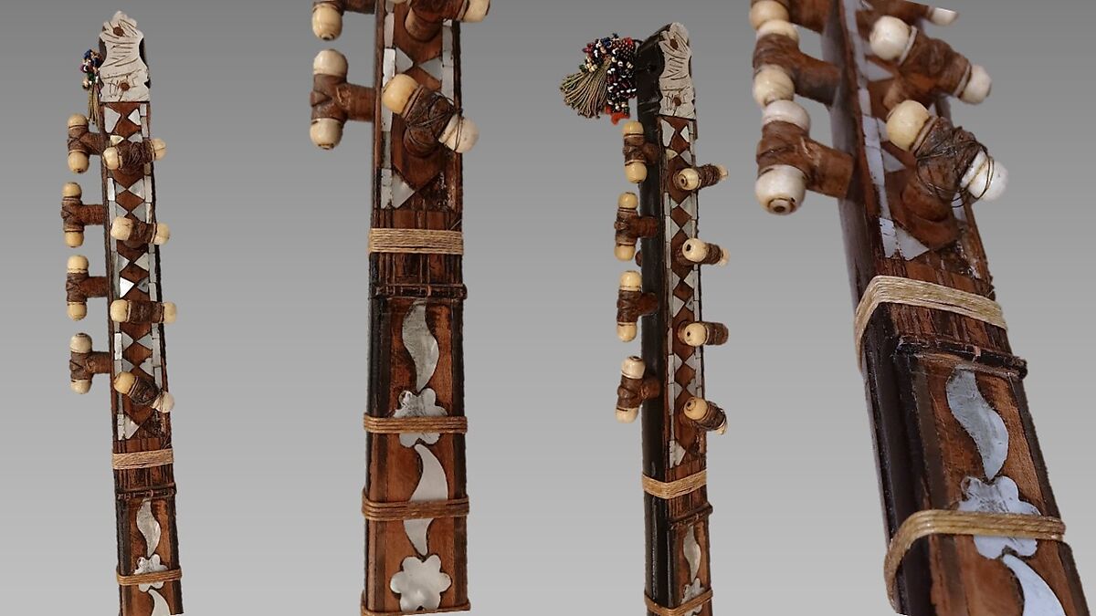 Tanbur, wood, various materials, Syrian possibly