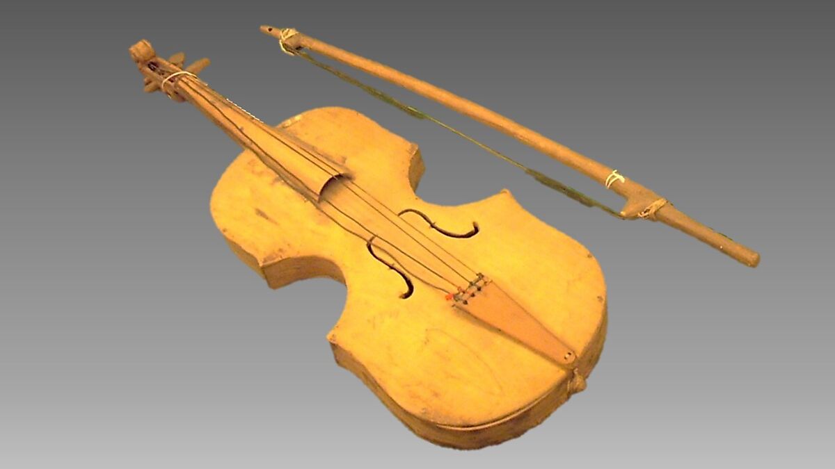 Violin, Wood, Melanesian (New Ireland, Papua New Guinean)
