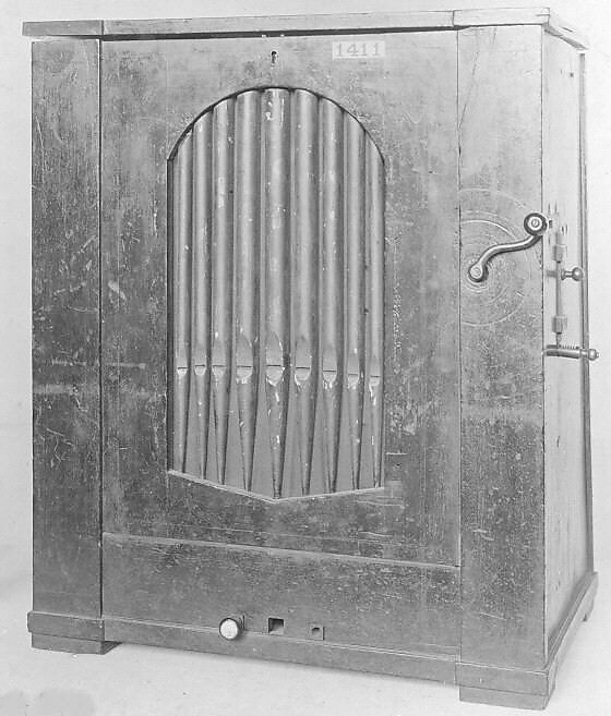 Barrel Organ, Wood, various materials, British