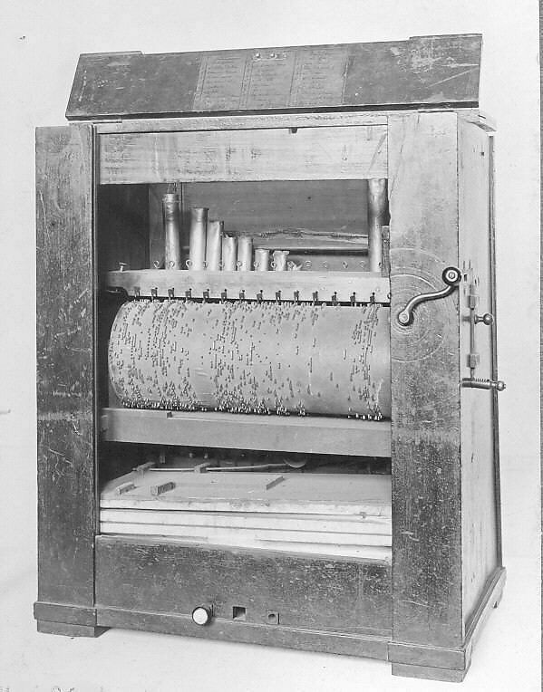 Barrel Organ, Wood, various materials, British 