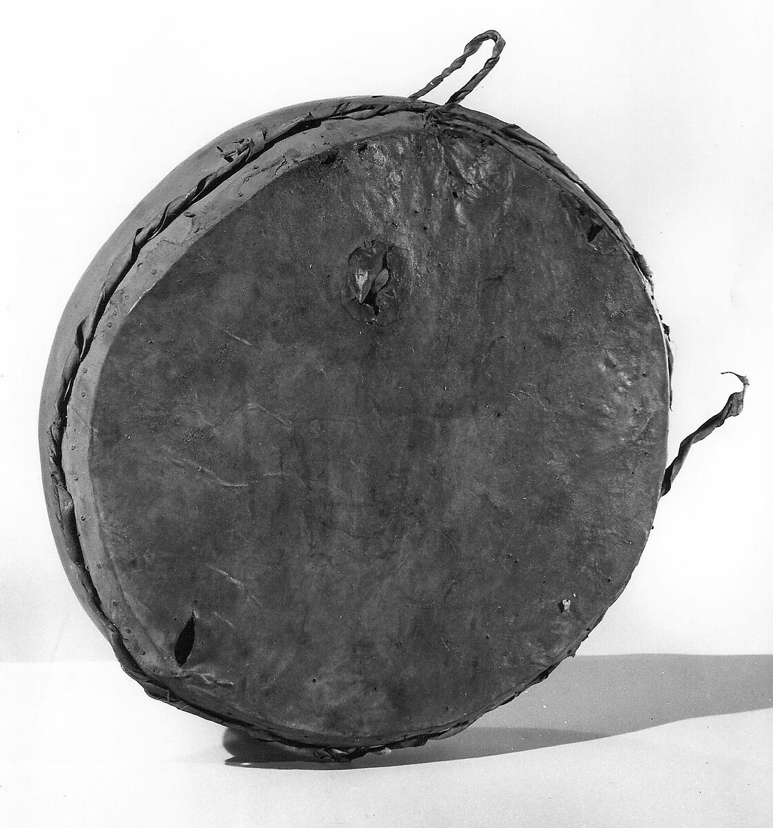 Calabash Drum, Calabash, nails, hide, West African 